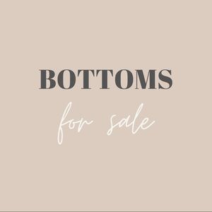 JEANS / JOGGERS / SWEATS